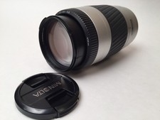Silver Minolta AF Zoom 75-300mm F4.5-5.6 1.5m/4.9ft MACRO Sony A Mount READ  