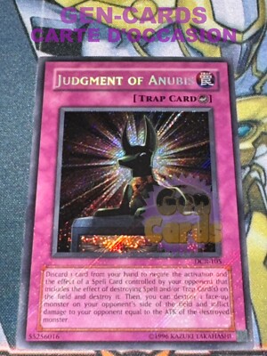 Yu Gi Oh Karte GERICHT DES ANUBIS DCR-105 ENGLISCH