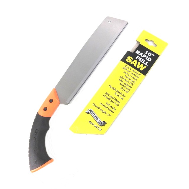 Pull Stroke Hand Saw Flush Wood 
