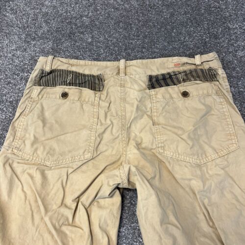 Chinos Hugo Boss para hombre rectos regulares beige vintage Sparo-D W34 L34 - Imagen 15 de 16