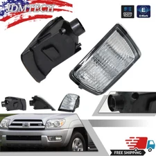 Turn Signal Light For 2003-2005 Toyota 4Runner Plastic Lens LH & RH Set of 2