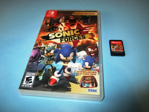 Sonic Forces - Bonus Edition - Nintendo Switch Game w/Case