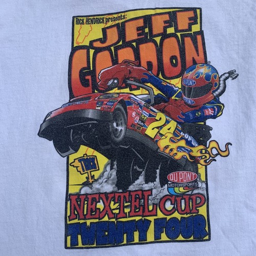 Camiseta Jeff Gordon Nextel Cup Twenty Four DuPont Motorsports Nascar Camiseta Juvenil - Imagen 2 de 7