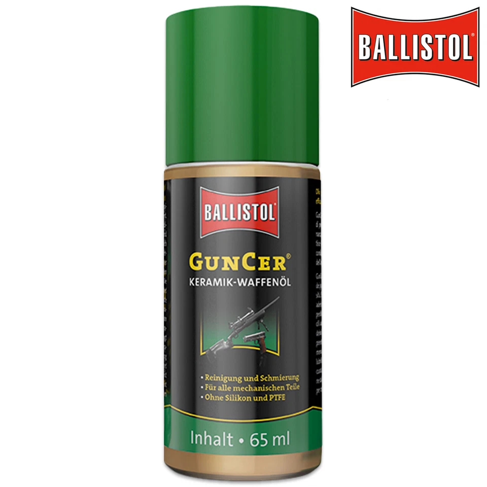 Ballistol GunCer Keramik-Waffenöl Dosierspritze Waffenpflege 22169 65ml