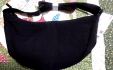 Uniquro women round mini sholder bag black from Japan