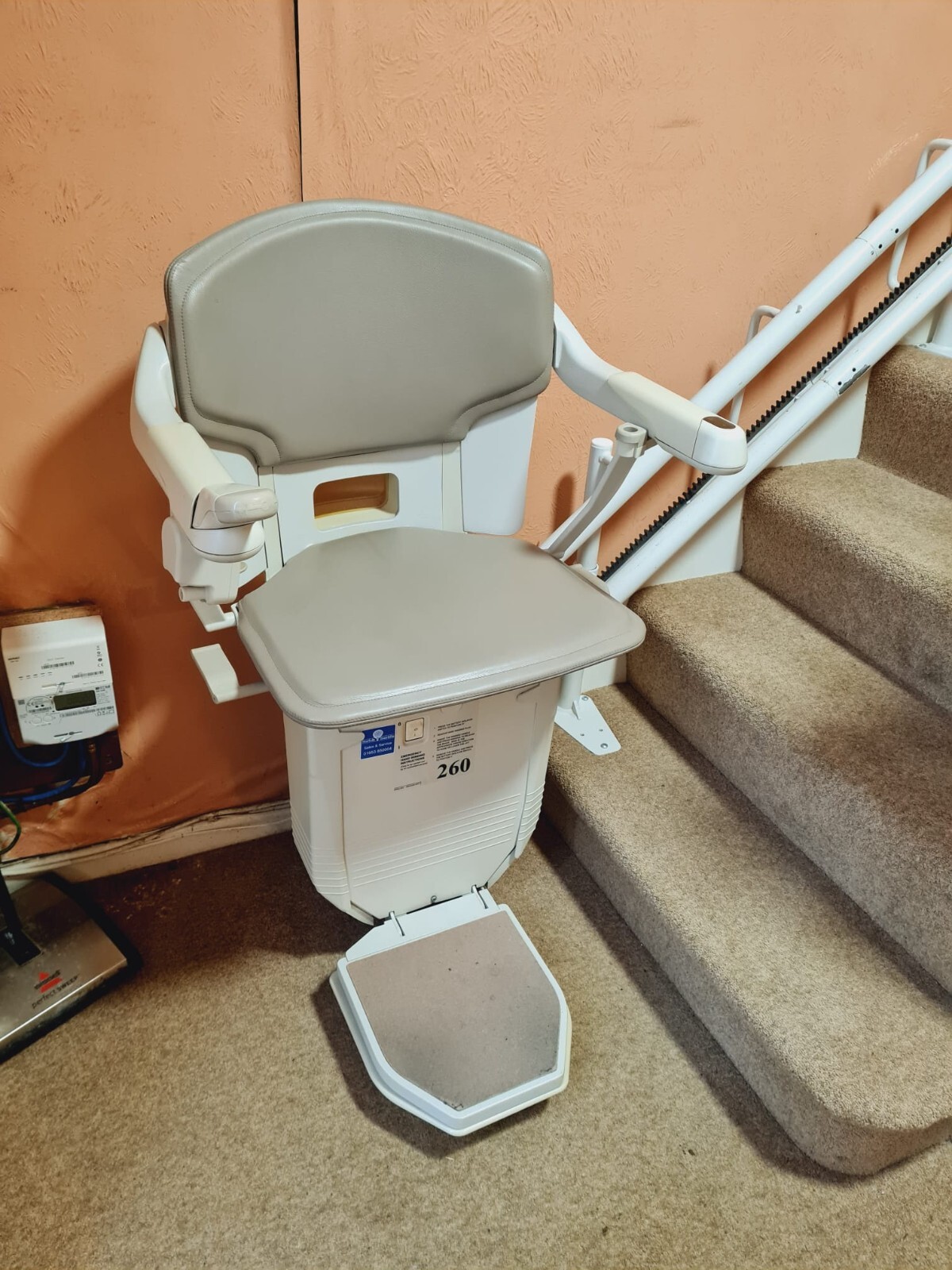 Stannah 260 curved stair lift. Used. Ready for collection. eBay