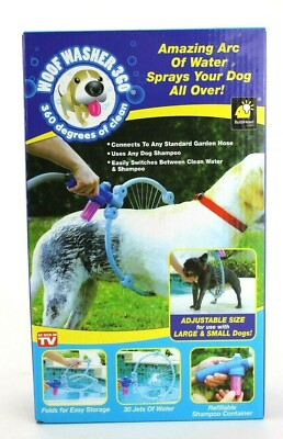 #ad #ad Woof Washer 360 Degree Adjustable Dog Washing System Reusable Fun amp; Easy To Use $28.74