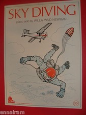Sky Diving piano solo 1976 Willa Waid Newman
