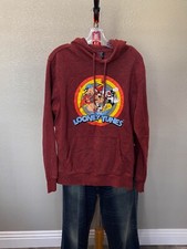 Looney Tunes Character Comic Hoody SWEATER Medium M