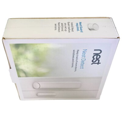 Google Nest Detect Sensor for Doors,Windows,Motion,H1100WES NIB Sealed,Free  Ship