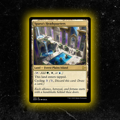 Spara's Headquarters - Custom Magic: The Gathering Card - High-Quality