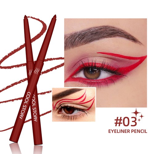Colorful Matte Eyeliner Pencil Liquid High Pigment Long-Wearing EyeLiner Pen Gel - Picture 15 of 37