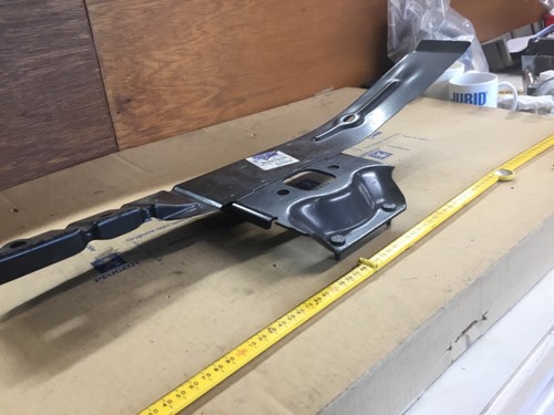 PEUGEOT 106 FRONT left chassis leg inner wing flitch REPAIR panel 7212R2 - Picture 4 of 4