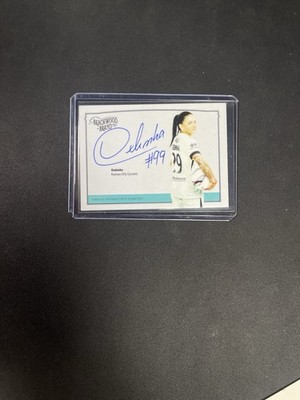 2025 Parkside Beachwood Brand NWSL DEBINHA AUTO #BA-DE Kansas City On Card SP