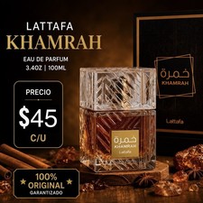 Lattafa Khamrah Eau de Parfum Spray 3.4 fl oz...