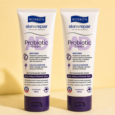ROSKEN SKIN REPAIR  Probiotic Cream 75ml   Repair Dry Skin Moisturizer Lotion