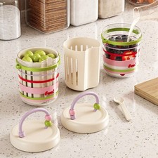 Tazza insalata dopamina doppio strato tazza colazione stoviglie contenitore cibo bambino