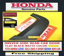 2013 Honda Civic Sedan Oem Door Molding Corner Trim Cover Driver Side Rear Lh 13 2013 Honda Civic Sedan Oem Door Molding Corner Trim Cover Driver Side Rear Lh 13