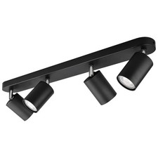 4 Way Ceiling Spot Light Fitting LED GU10 Adjustable Kitchen Spotlight Bar New