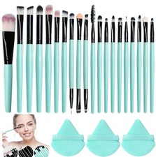 23 PCS Makeup Brushes Make up Brush powder puff Set Professional Face Eyeline...