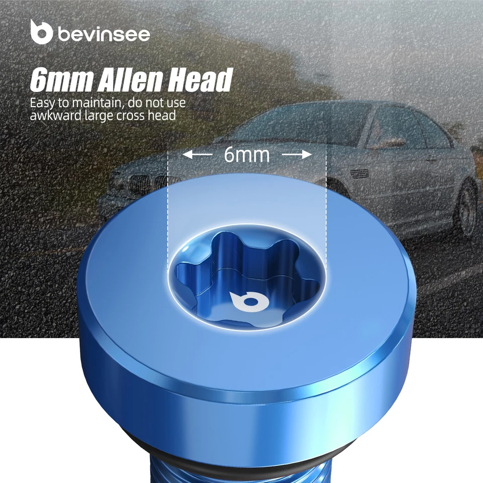 Aluminium Coolant Bleed Vent Valve Screw For BMW E82 E88 E36 E46 E90 E85 E86 E89 - Image 2 of 4