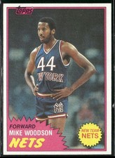 1981-82 Topps Mike Woodson Rookie #89E ~ NM-MT ~