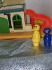 Vintage Fisher Price Little People Sesame Street #937 Incomplete  2 Figures