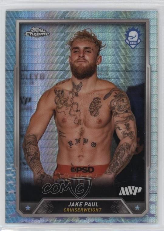 2024 Topps Chrome Prism Refractor Jake Paul #1