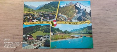 Postcard Bruck Fuschertal driveway Grossglockner High Alpine Road ungel _.