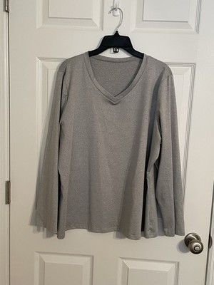 Long Sleeve V Neck Top Size 3XL Box A12