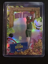🔥Jaylen Brown 2025 Topps Finest #S-12 Show Stoppers Refractor Celtics