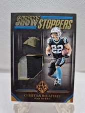 2019 Panini Majestic Showstoppers Christian McCaffrey 2 Color PW Patch SP /25 🔥