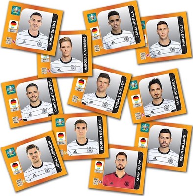 Panini EURO 2020 Tournament Edition Update Set 11 Sticker Germany Musiala Rookie