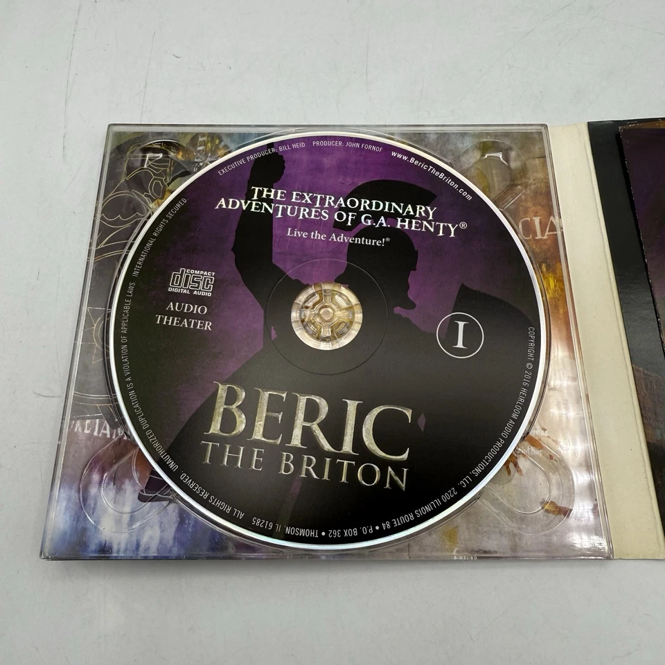 G. A. Henty - Beric the Briton (2 CD Digipak 2016 W/Insert) - Image 4 of 4
