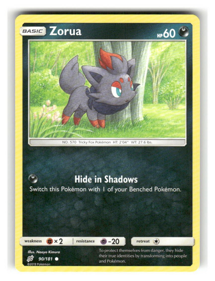 Zorua - 90/181 - LP - SM - Team Up