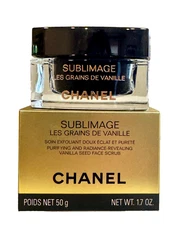✅ Chanel Sublimage Les Grains De Vanille Vanilla Seed Face Scrub (50g/1.7oz) NEW