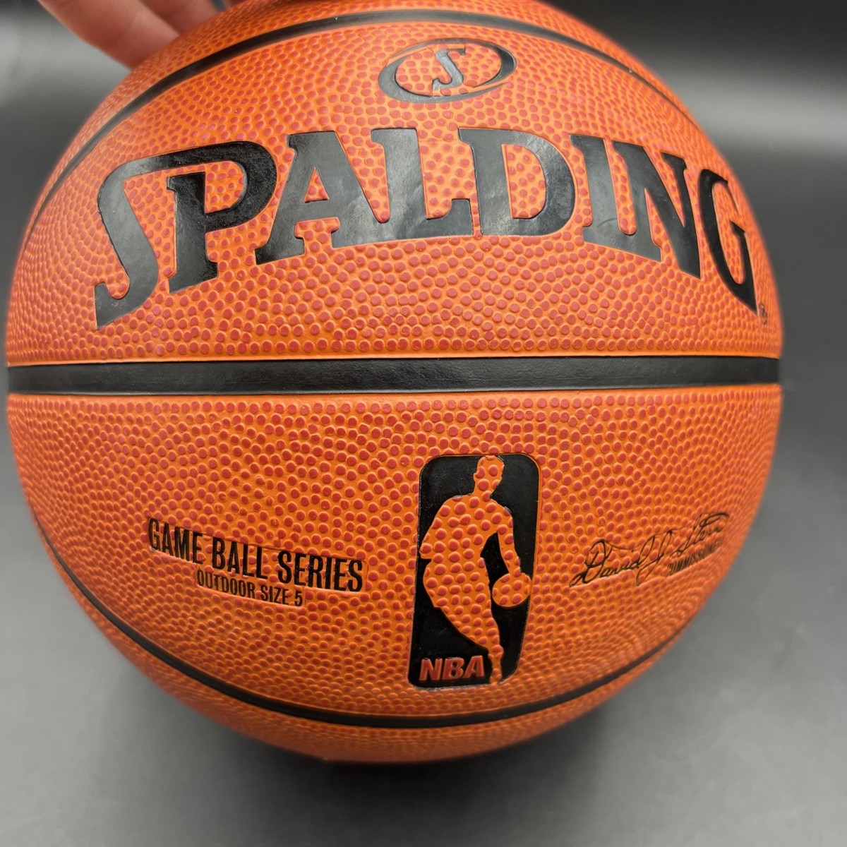 Ballon De Basket Spalding McDavid – Taille 5, Orange, Adulte Unisexe – Matériau Haute Qualité Pour Jeu Intérieur/extérieur