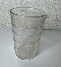 Vintage - Eastman Kodak - Glass Darkroom Measuring Cup Beaker 4oz w/Pour Spout