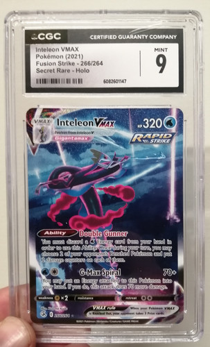 Inteleon VMAX graded CGC 9 for sale on eBay