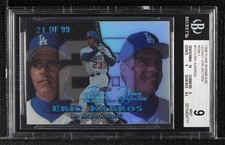 1999 Flair Showcase Row 1 Legacy Collection 21/99 Eric Karros BGS 9 MINT b4d