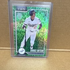 Topps 2024 Shohei Ohtani Los Angeles Dodgers #400 Green Foil Parallel MLB