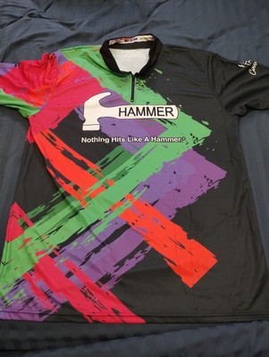 Hammer Bowling Jersey Lot XXL Coolwick Quickship Jersey