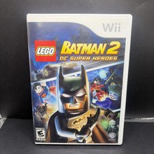 LEGO Batman 2: DC Super Heroes (Nintendo Wii) Complete w/ Manual