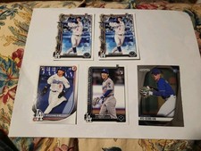 2025 Hyeseong Kim 5 Card Rookie Lot Dodgers Topps Bowman Prizm