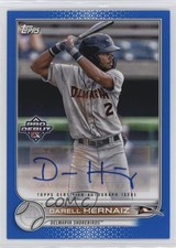 2022 Topps Pro Debut Blue Auto 71/150 Darell Hernaiz #PD-10 Auto 1b3