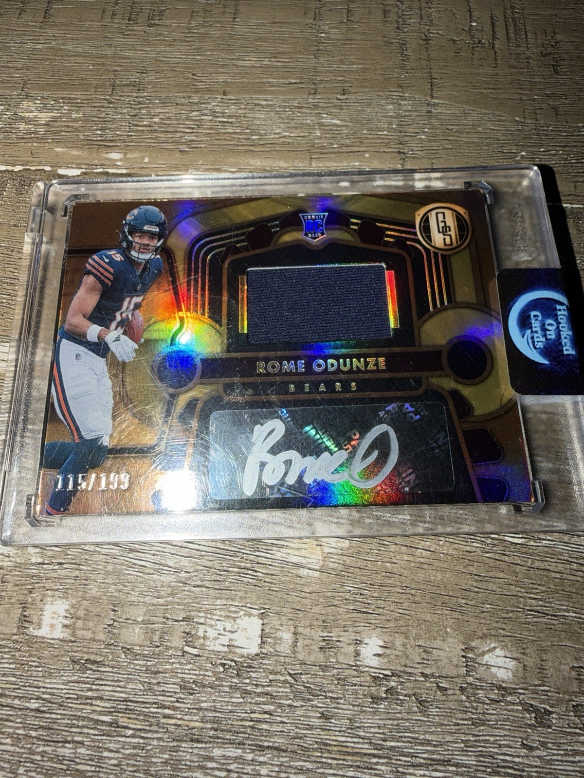 2024 Panini Gold Standard - Rookie Jersey Autographs Rome Odunze #204 /199 RPA