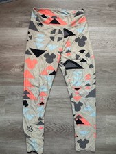 LulaRoe Women’s OS Leggings Vintage Disney Pattern Minnie Mouse