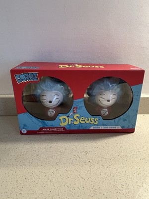 Funko Dorbz Dr. Seuss Thing 1 & Thing 2 Vinyl Collectible Exclusive Set Neu