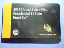 2012-S Presidential $1 Proof Set