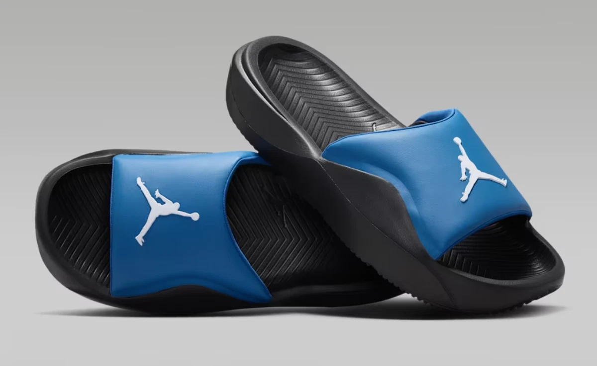 Jordan Blue Slide Sandals for Men for sale | eBay